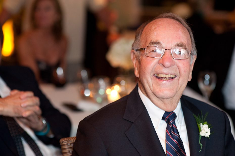 grandfather at wedding