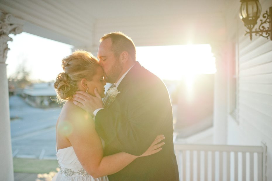 Sunset Wedding Picture