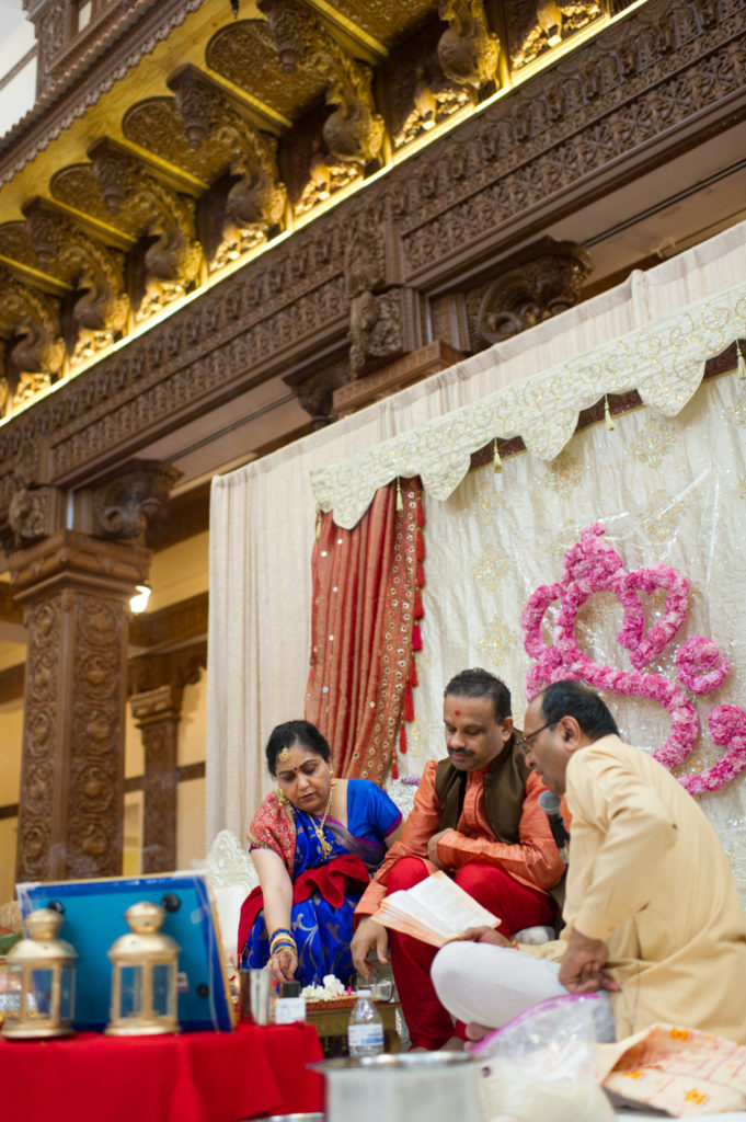 Atlanta Indian Wedding at BAPS Mandir by The Studio B