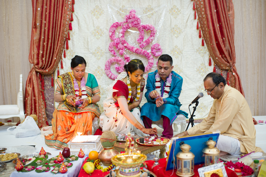 Atlanta Indian Wedding at BAPS Mandir by The Studio B