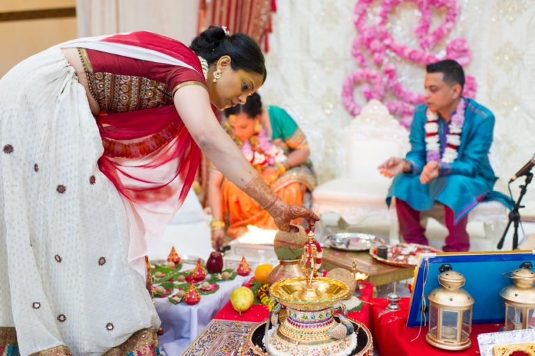 Atlanta Indian Wedding at BAPS Mandir by The Studio B