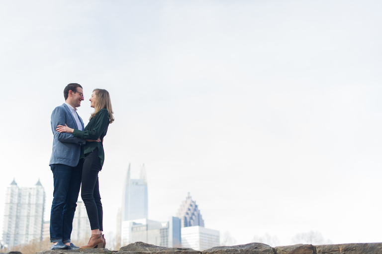 Piedmont Park Engagement Photos