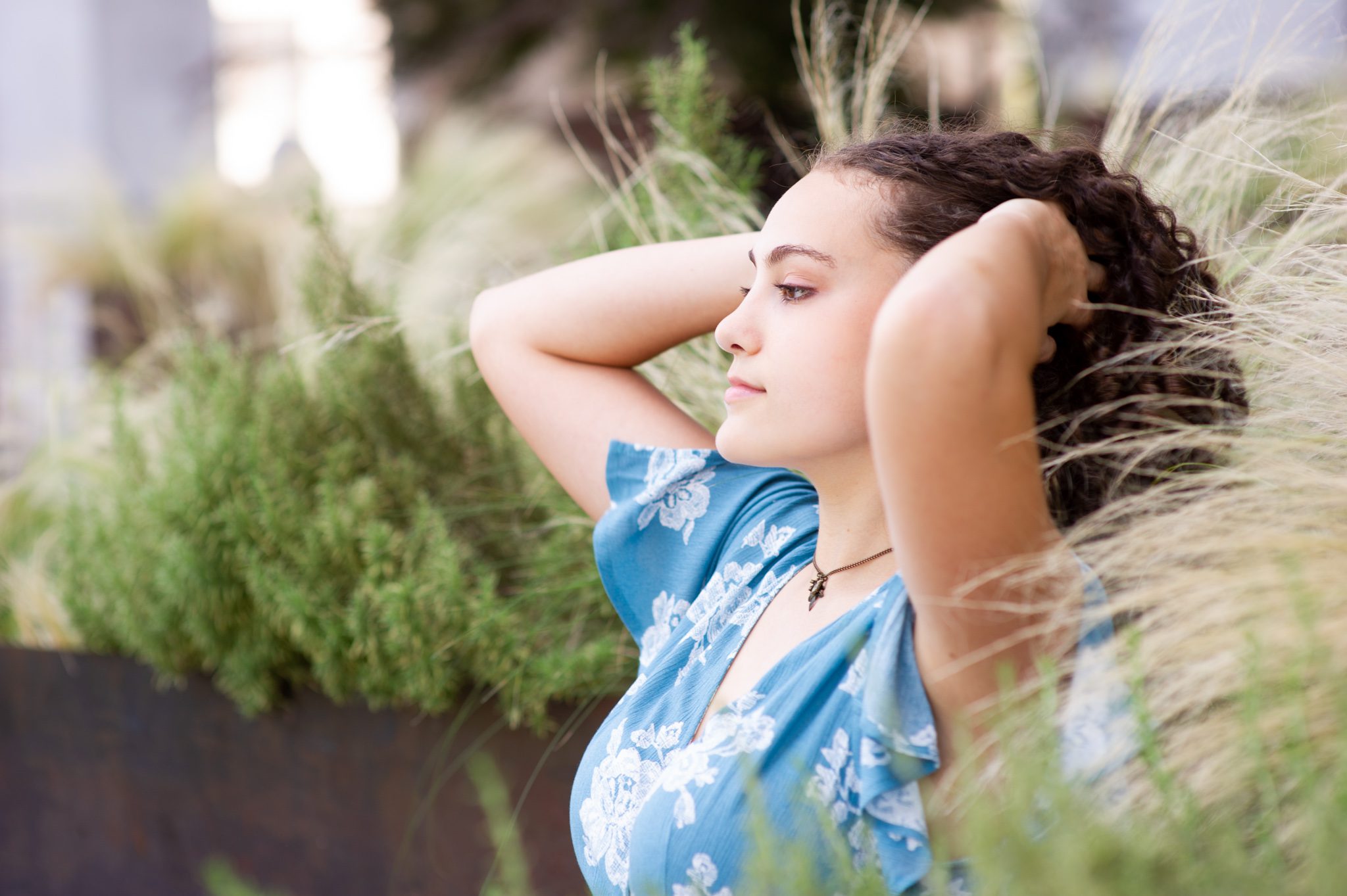 Atlanta Senior Photos at Ponce City Market by The Studio B Photography